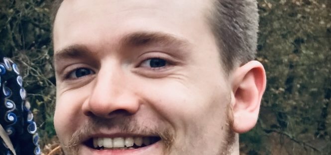 A close up portrait photograph of a man - Arthur.